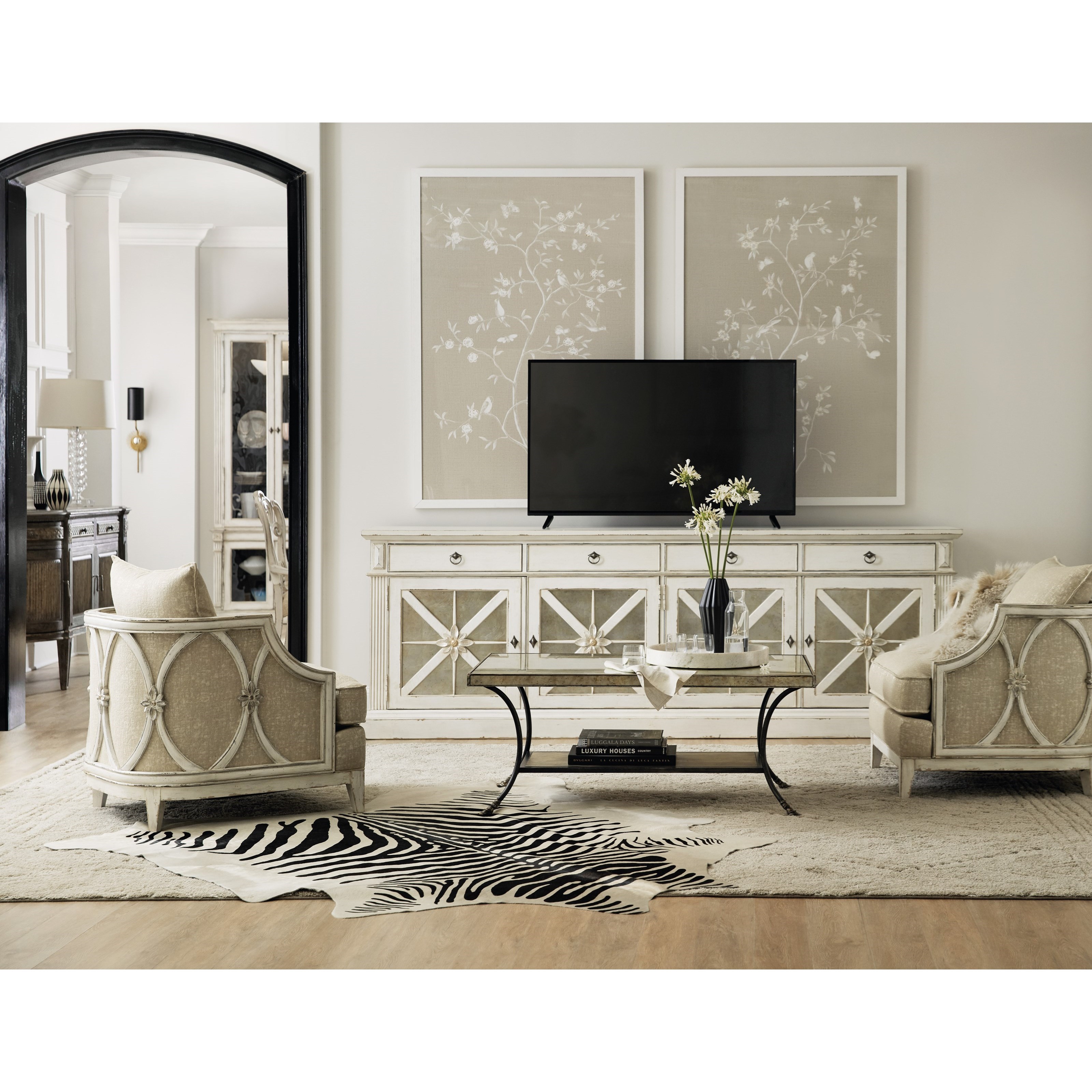 Hooker Furniture Sanctuary 5865 52002 02 Vintage Glam Mariette
